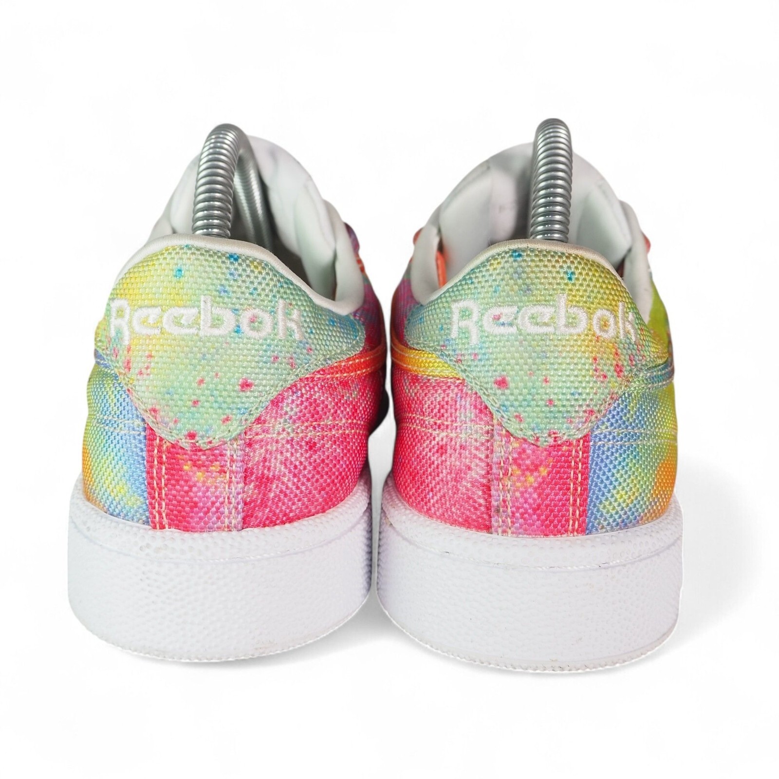 Reebok Club C 85 'Pride 2020' Multicolor Tie Dye FX4772 Men's 8.5 Women's 10