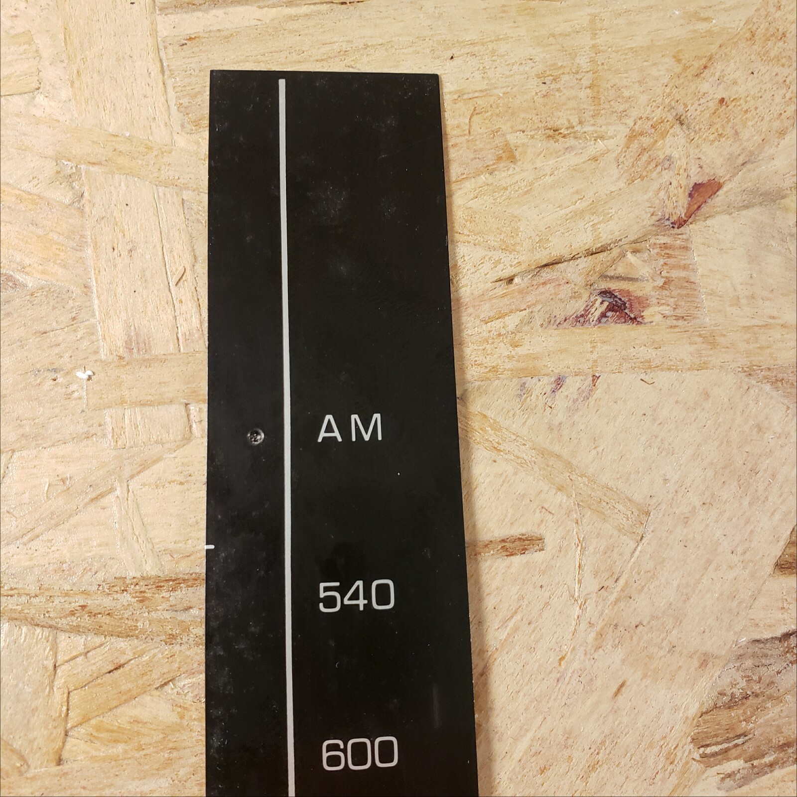 Realtone 6240 Solid State Radio Phono Stereo Receiver Face Plate Tuning Part Vtg