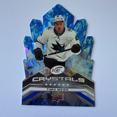 2021 Upper Deck Ice #IC-28 Timo Meier Ice Crystals