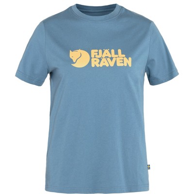 Fjallraven Fjallraven Logo Tee Women's Shirt, Dawn Blue, Small