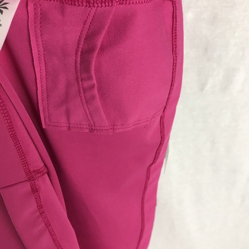 Athleta Tennis Dress Small Pink Built In Bra Ball Pocket Racerback