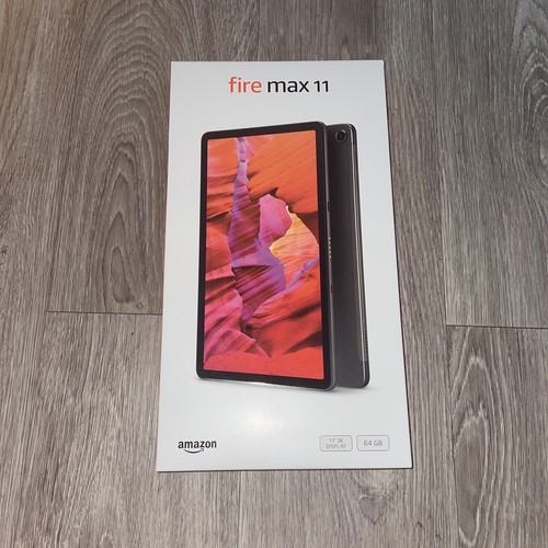New & Sealed! Amazon Fire Max 11 (13th Gen) 64GB Wi-Fi 11" o