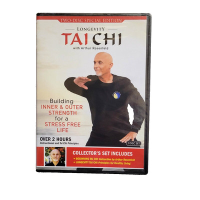 Arthur Rosenfeld: Longevity Tai Chi (DVD, 2011, 2-Disc Set)