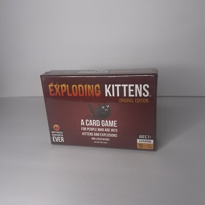 EXPLODING KITTENS Card Game Original Edition Brand New Factory Sealed