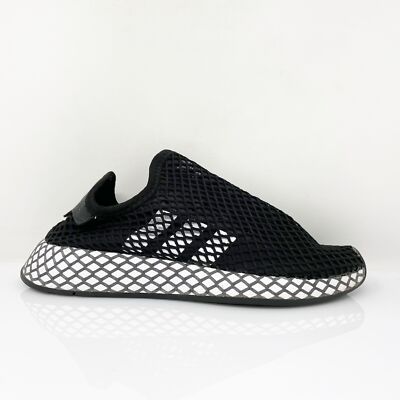 

Adidas Мужские кроссовки Deerupt Runner BD7890 Черные повседневные кроссовки Размер 4, Черный, Deerupt Runner