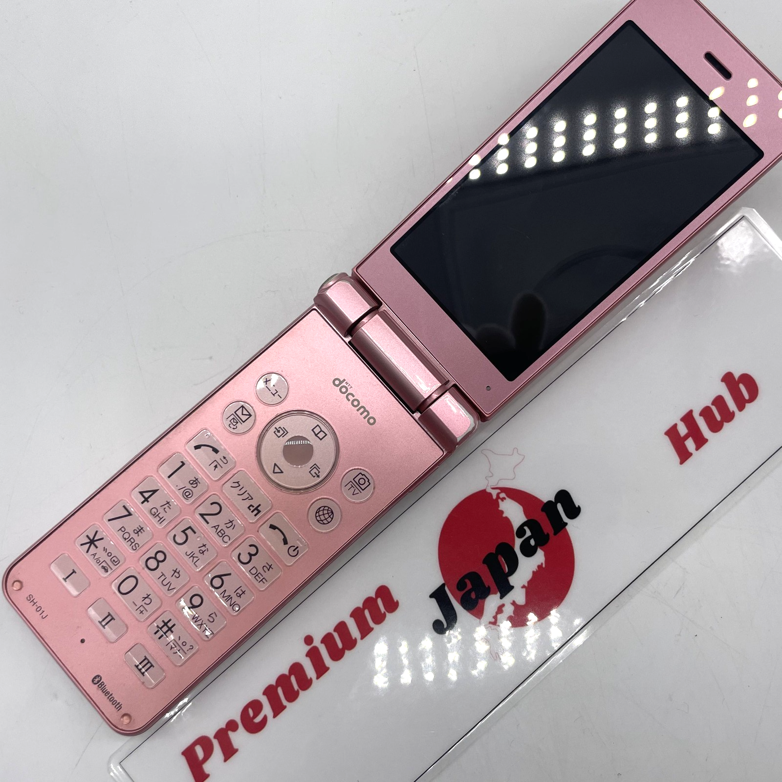 SH-01J　ピンク Sharp Aquos Docomo SH-01J | Japanese Keitai Flip Phone