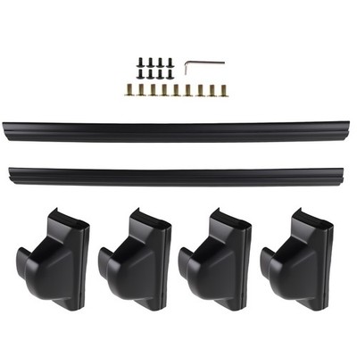 2PCS Aluminium Roof Rack Bars Set For Honda CR-V CRV Mk3 2007-2012 Cross Rails