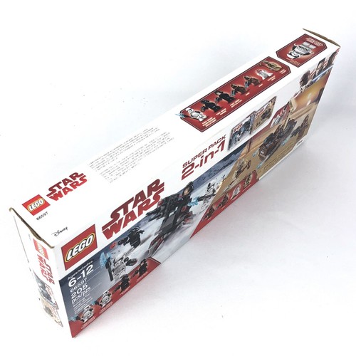 LEGO Star Wars 66597 Super Battle Pack 2 in 1 Sets 75197 & 75198 Sealed NEW FIGS