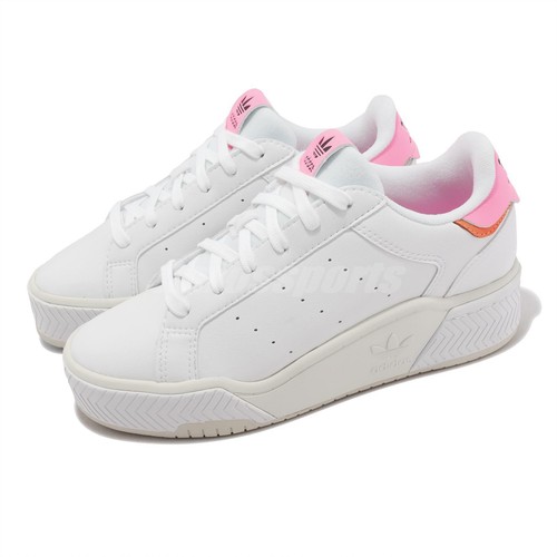 

adidas Originals Court Tourino Bold W White Pink Women Casual Platform GX1848, Белый, Court Tourino Bold W Hk