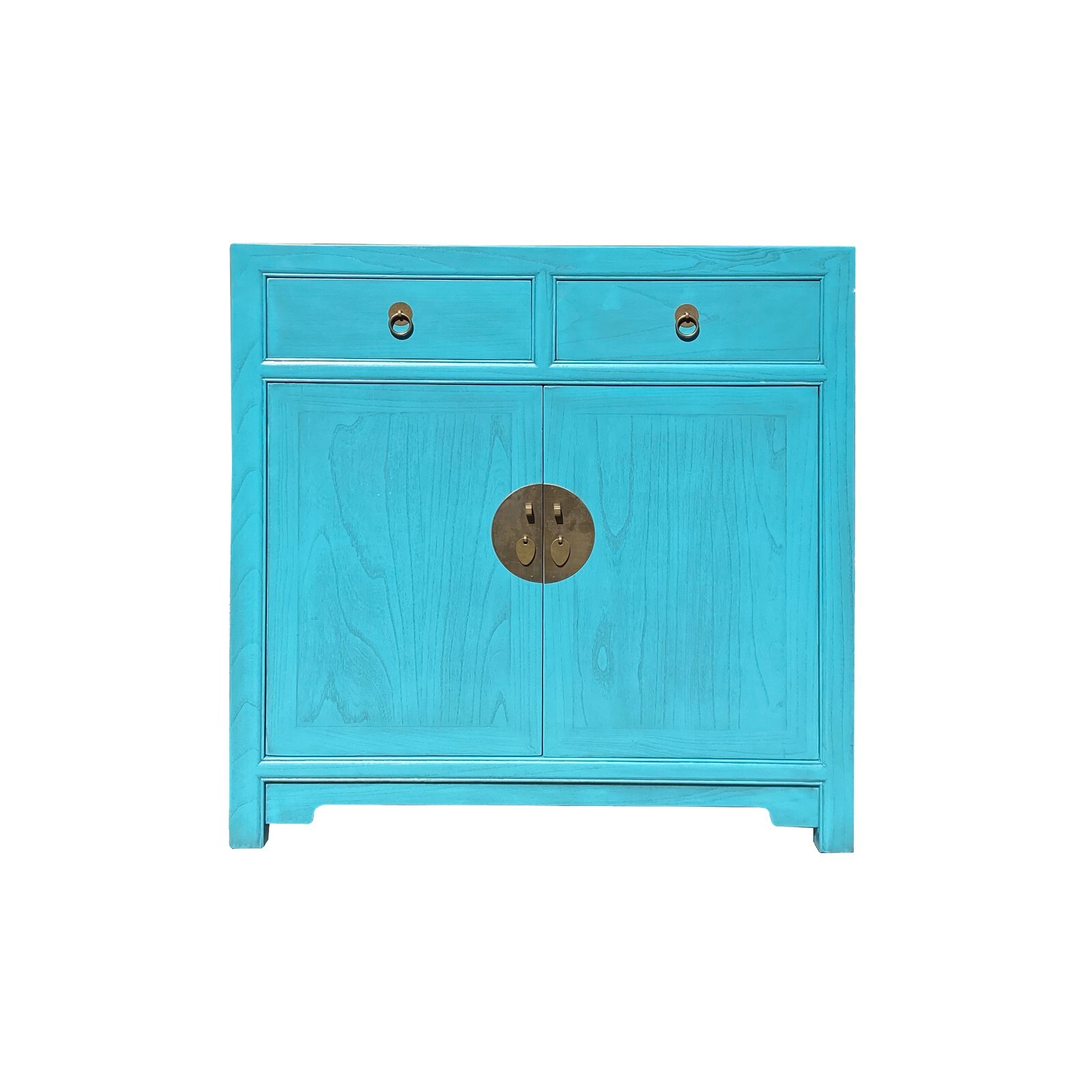 Chinese Simple Narrow Pastel Blue 2 Drawers Side Table Cabinet cs7428S Chinese Simple Narrow Pastel Blue 2 Drawers Side Table Cabinet cs7428S
