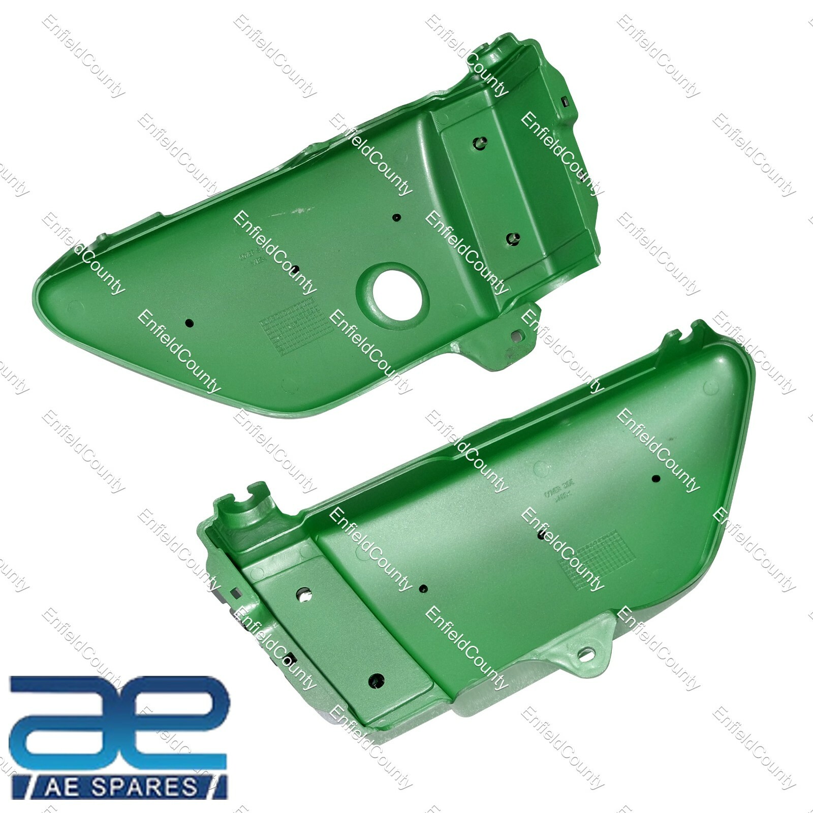 For Yamaha Rx100 Rx125 Green Petrol Fuel Tank With Side Panel With Lid Cap & Tap  