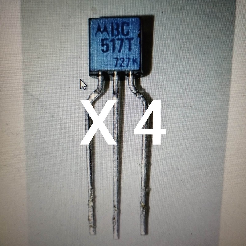 Bc517t  Transistor   Nos   Bc 517  T    Lot 4 Pcs            F6h41/6