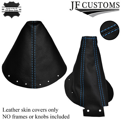 おてつ BLUE STITCHING FITS 300ZX 1990-1996 Z32 SHIFT E BRAKE BOOT 100