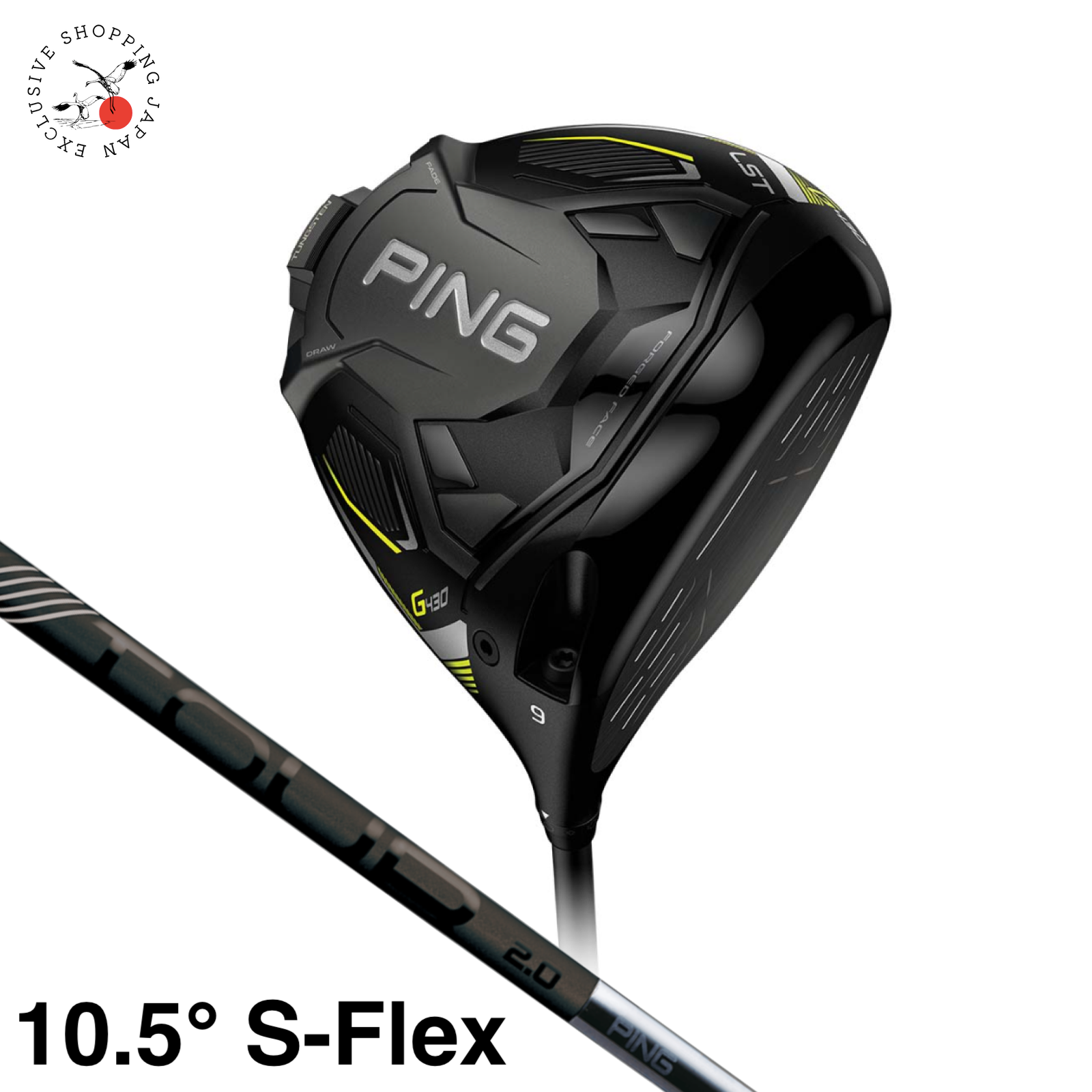 PING G430 LST 10.5° ping tour 2.0 black Ping Golf Club G430 LST Driver 10.5° Men Tour 2.0 Black 65