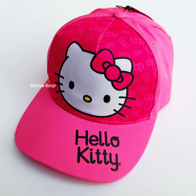 Sanrio Hello Kitty Pink Baseball Cap Hat Girls Kids Birthday Gift New