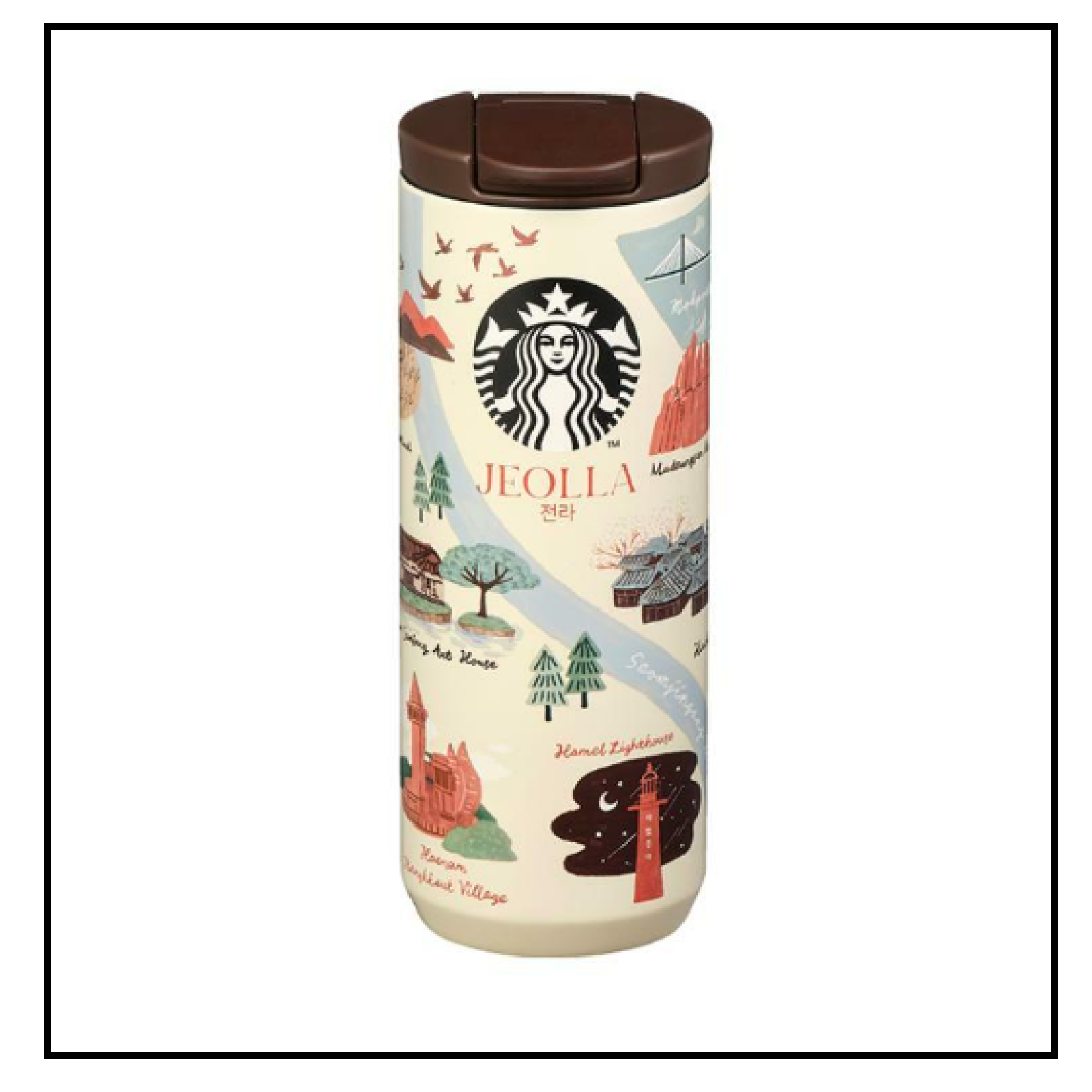 Starbucks Incheon 水筒　仁川　韓国購入 Starbucks Incheon 水筒 仁川 韓国購入