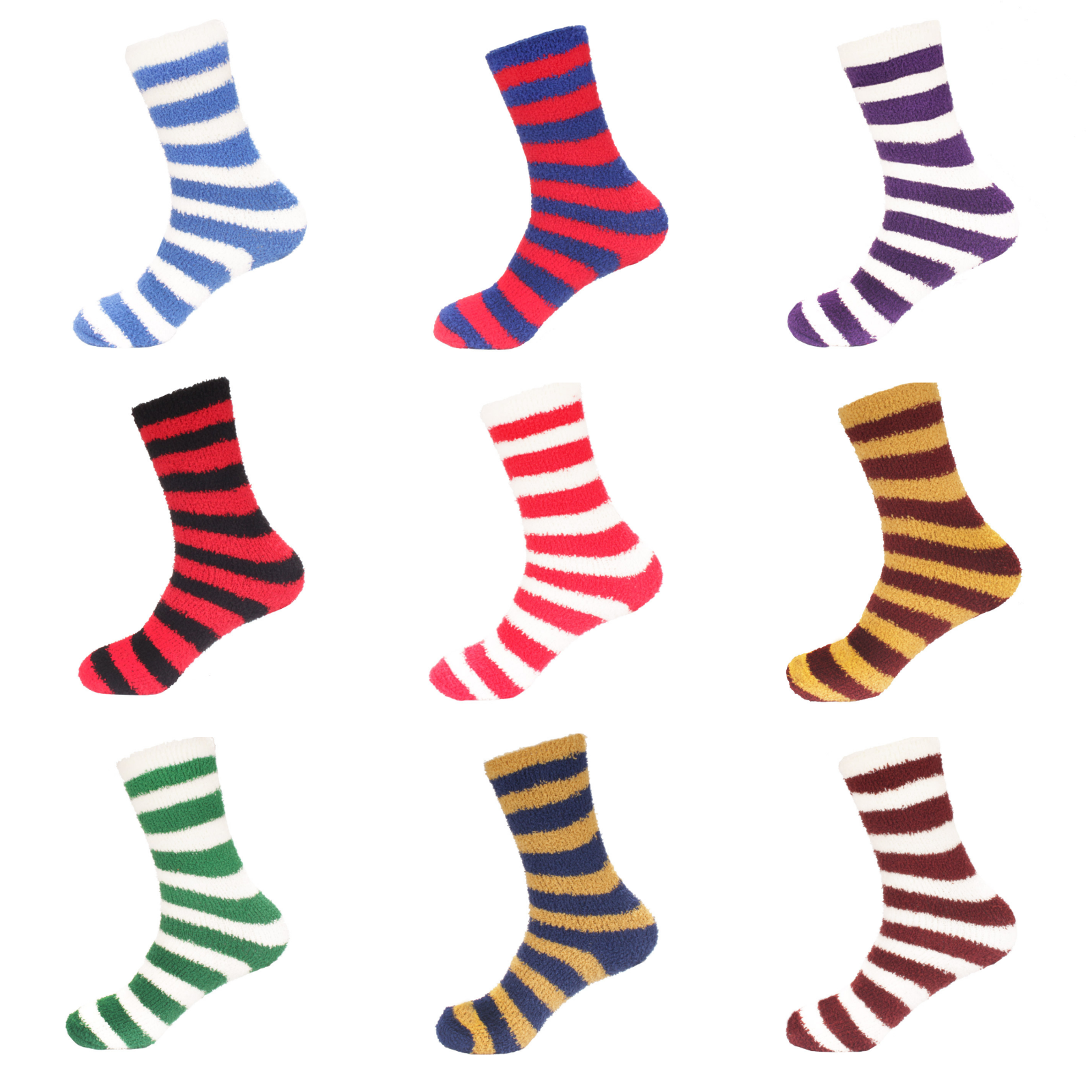 - Super Soft And Warm Microfiber Fuzzy Team Spirit Socks