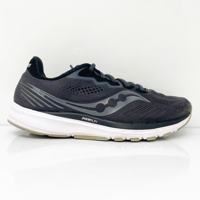 

Мужские кроссовки Saucony Ride 14 S20650-45, черные кроссовки, размер 8, Черный, Ride 14