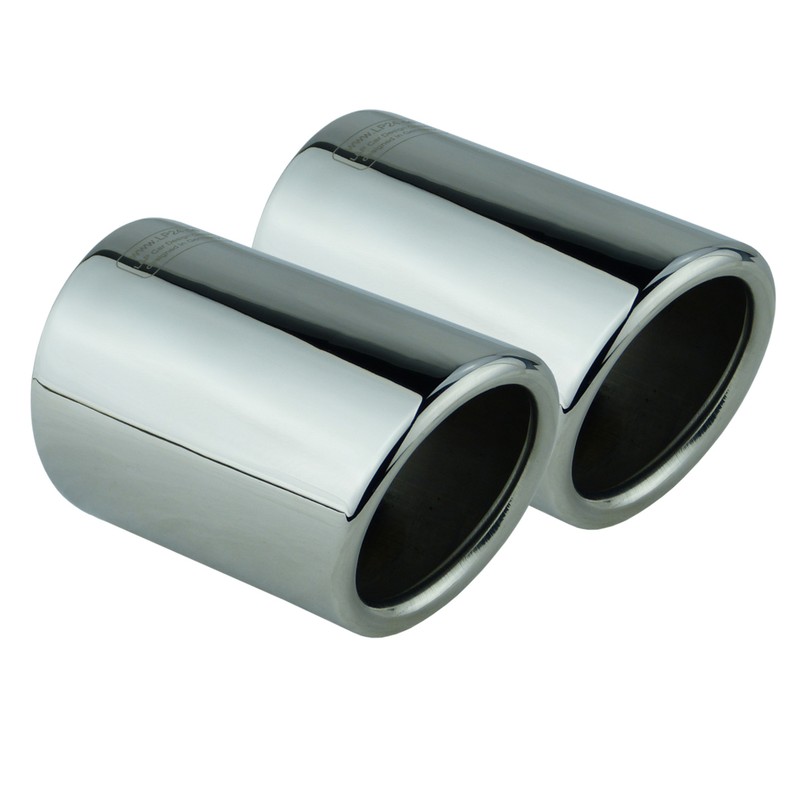 2 Auspuffblenden Vw Tiguan 1 5n Audi Q3 8u Chrom Endrohrblenden Auspuff Blende