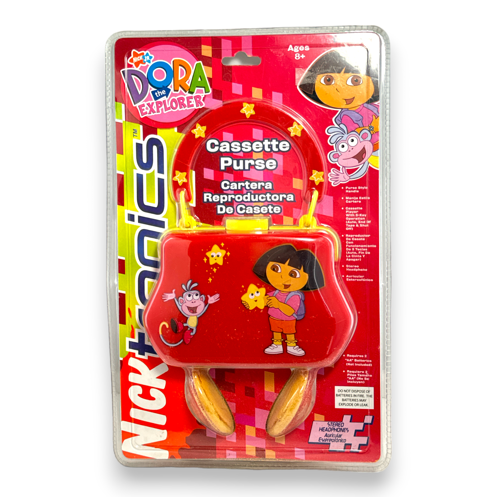 NickTronics Dora The Explorer Cassette Purse Player DTE207