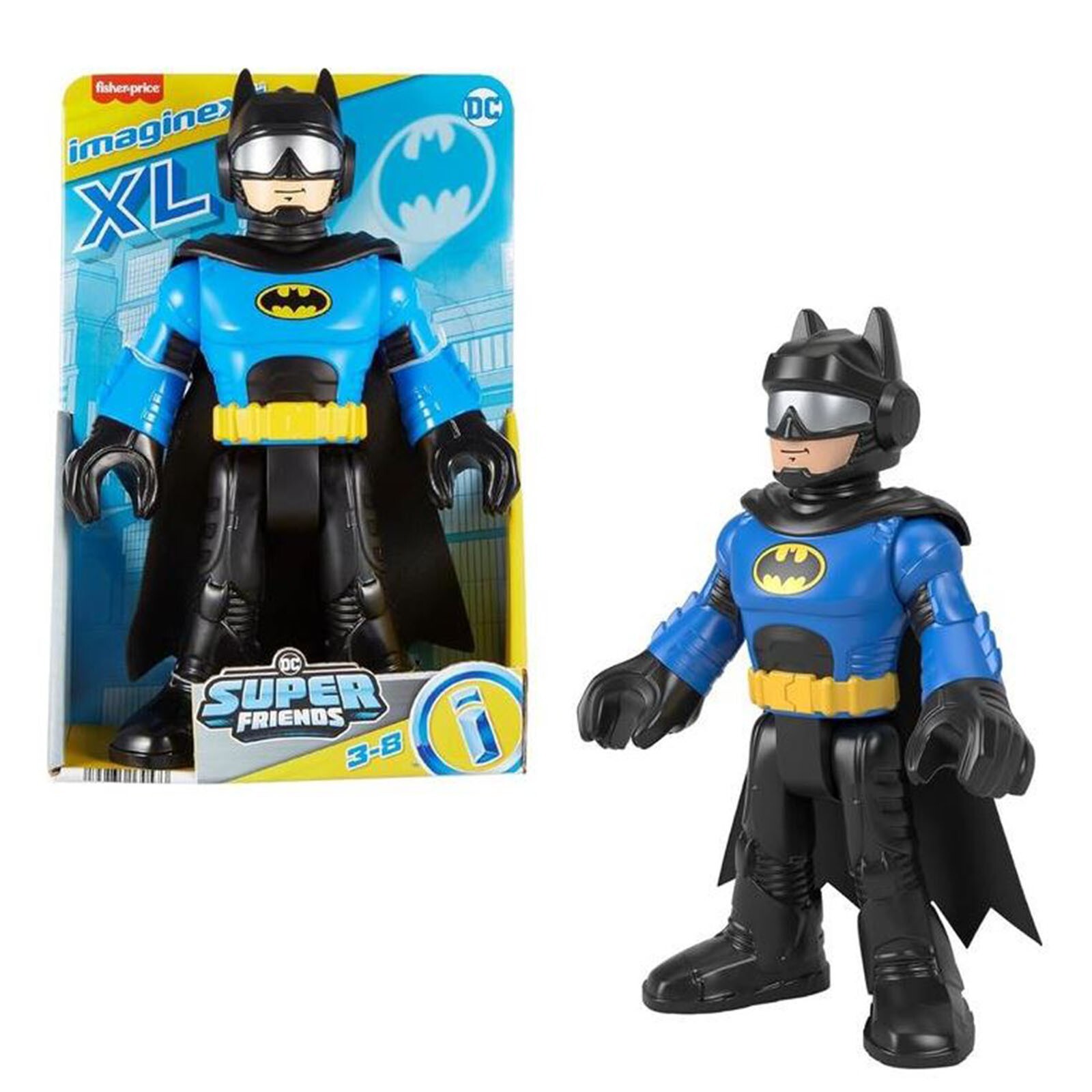 Фигурка Бэтмена Fisher Price Imaginext XL DC Super Friends НОВАЯ