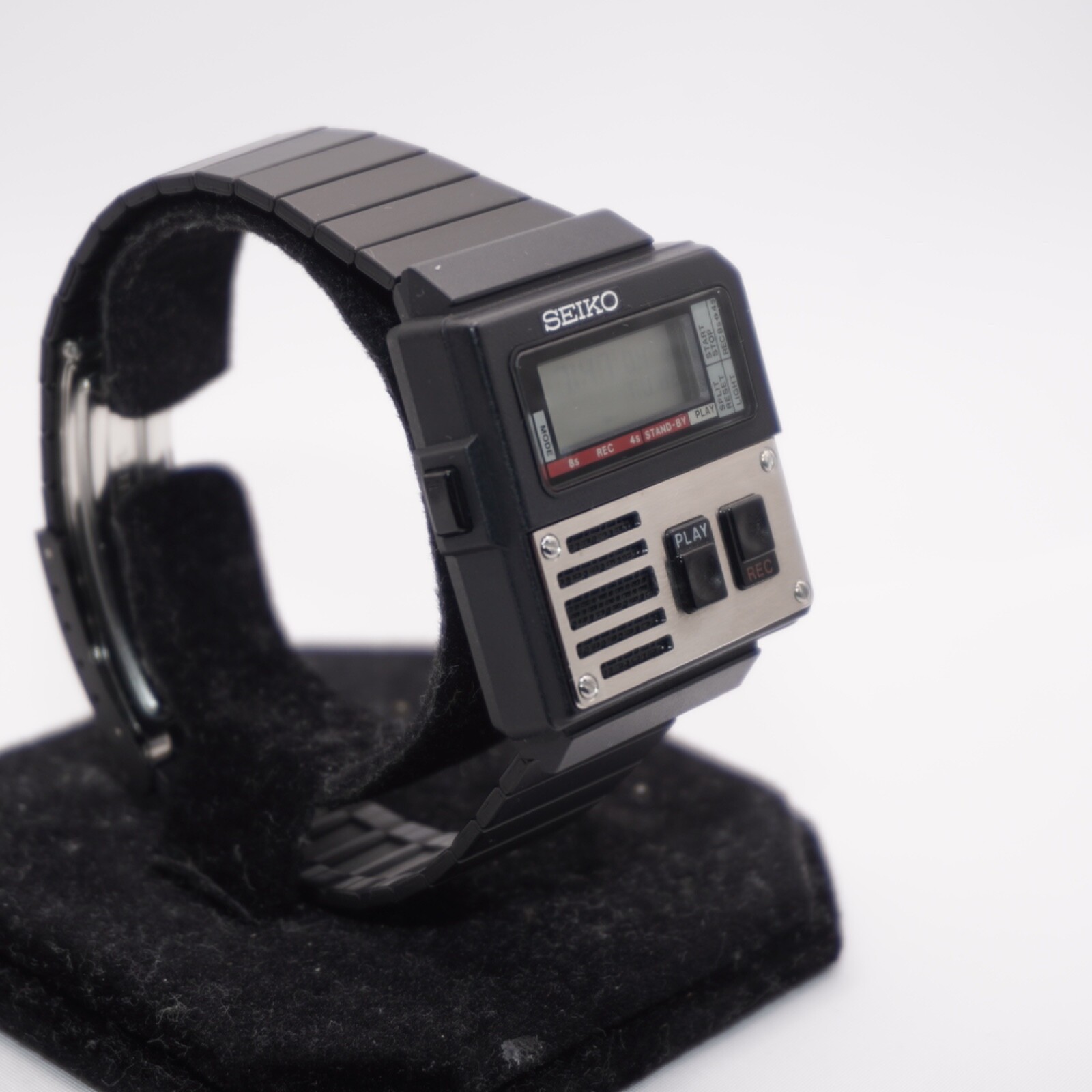 Pre-owned Seiko With Maintenance Manual  M516 Voice Note Ghostbusters Chrono Ship Japan