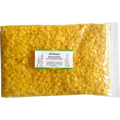 Dalimar Bienenwachs Chips Pastillen 100 % rein für Naturkosmetik 100 g