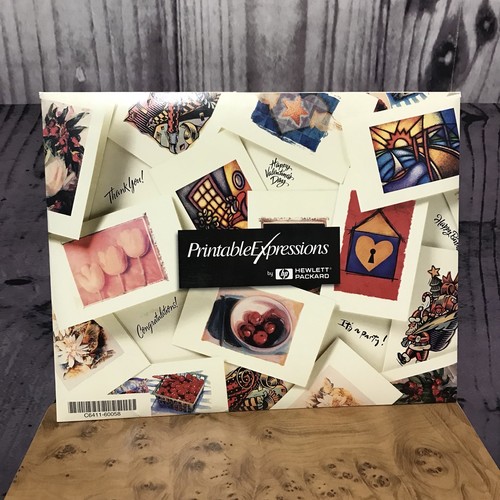 Printable Expressions Hewlett Packard Greeting Card Software Special Edition (A0