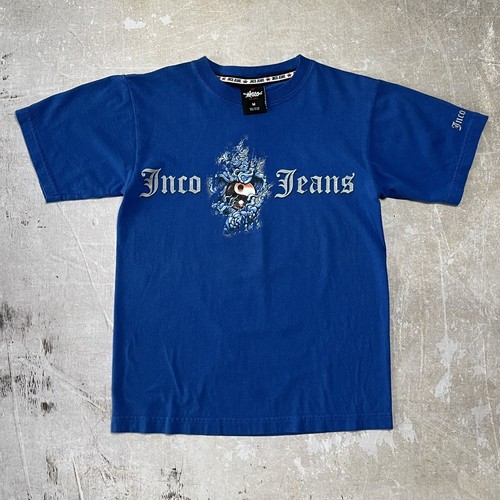 【L】 JNCO JEANS ジンコ ドラゴン Tシャツ USA製 IB1256 Vintage JNCO Jeans Dragon Soccer MLS T-Shirt Men's Large 90s