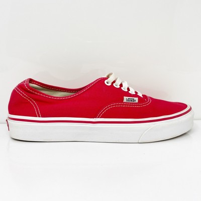 Vans Unisex Off The Wall 721356 Красная повседневная обувь Кроссовки Размер M 8 W 9.5