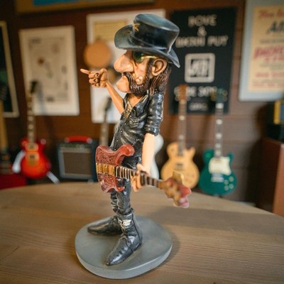 VOGLER Comical Figur Lemmy by Warren Stratford Rockstar Gitarrist Ace of Spades
