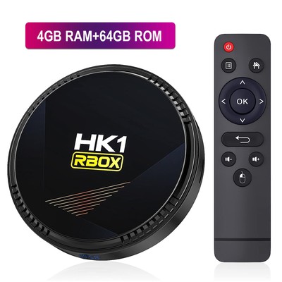 HK1 RBOX 6K Smart TV BOX Android 12.0 Quad Core H618 WIFI6 BT5.0 Media Box L2W8