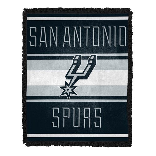 Тканое жаккардовое одеяло Northwest NBA San Antonio Spurs Nose Tackle
