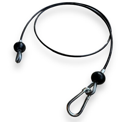 1 x Bowflex Ultimate Replacement Lat Attachment Cable Pulley Steel Wire Gym 56''