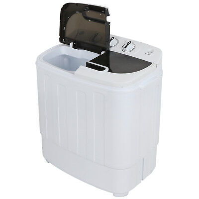 9 lbs Portable Compact Washing Machine Mini Laundry Washer Idea Drain Pump Hose