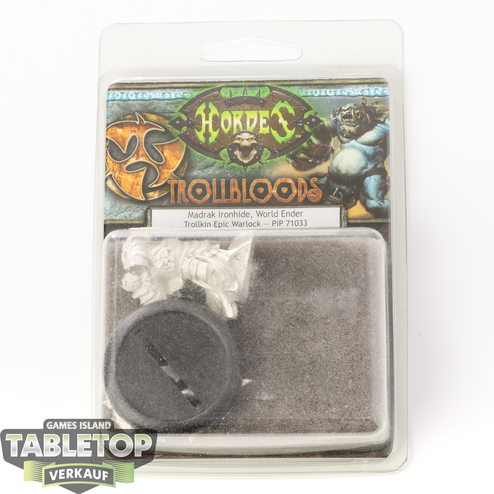 Trollbloods - Madrak Ironhide, World Ender - Originalverpackt / Neu