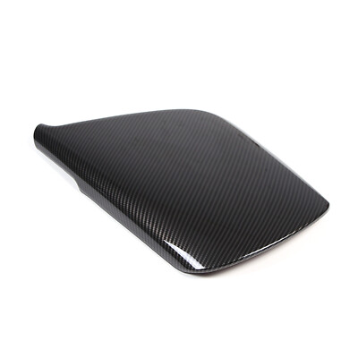 Carbon ABS Center Console Lid Armrest  Cover Trim Fits For Corvette C7 2014-2019