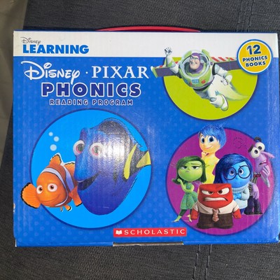 Disney learning - pixar phonics reading program boxed set paperback Lot Of 9