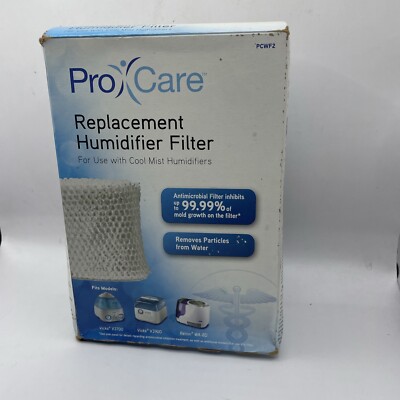 Pro Care PCWF2 Replacement Humidifier Filter For Use With Cool Mist Humidifiers