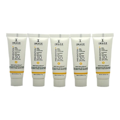 Image Skincare Daily Matte Moisturizer SPF 30 0.25 Oz (Pack of 5)