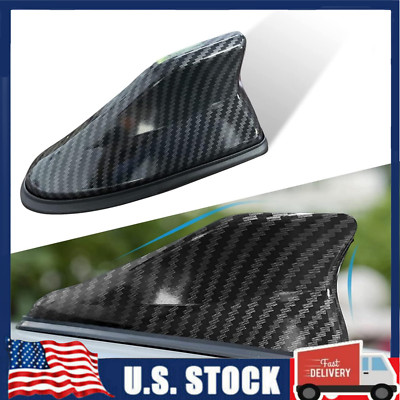 Car Shark Fin Antenna Cover, AM FM Radio Signal Roof Aerial Adhesive Tape Base