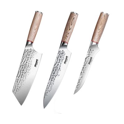Japanese Santoku Knife High Carbon Steel...