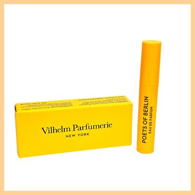 Vilhelm Parfumerie Poets of Berlin Eau de Parfum EDP 5ml 0.17 fl oz Travel Size