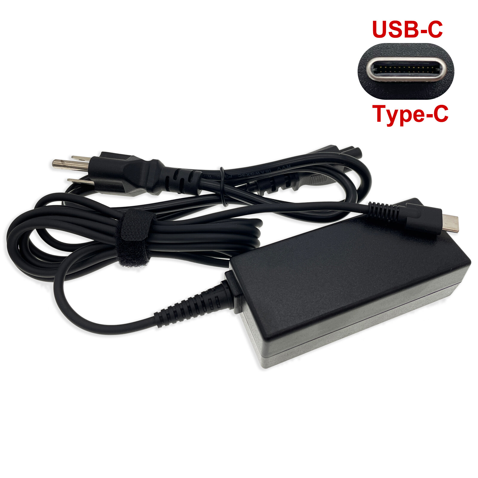 45W AC Adapter Charger For Dell XPS 13 9365 2-in-1 Type-C USB-C Power Charger