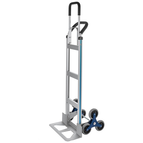 2 in 1 Aluminum Hand Truck Stair Climber 550 lbs Capacity w/ Dual Handles