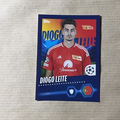 239 LEITE UNION BERLIN TOPPS UEFA CHAMPIONS LEAGUE 2023-24 2024 STICKERS FOOT