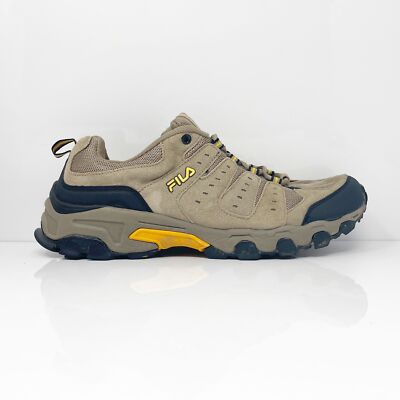 

Fila Mens Travail 1HH25001-246 Коричневая повседневная обувь Кроссовки Размер 10,5, Коричневый, Travail