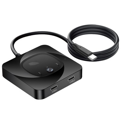 USB-C Bidirectional Switcher USB C Switcher 2 Computers USB C KVM Switch I4F5