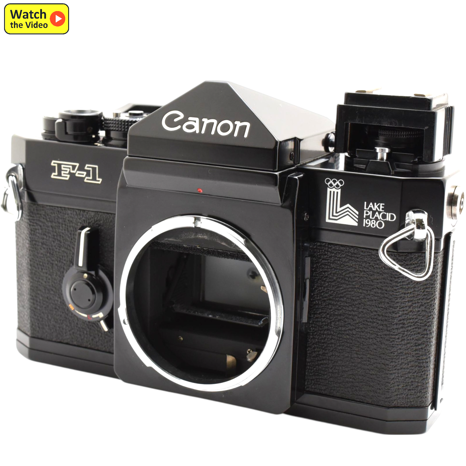 Canon F-1 後期 LAKE PLACID 1980 オリンピック Canon F-1 Lake Placid 1980 Olympic Special Edition – Mint