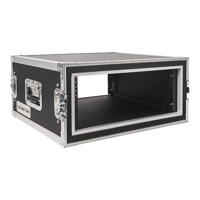 Sound Town Shock Mount 4U Plywood Rack Case w/ 21'' Rackable Depth (STRC-SP4U)